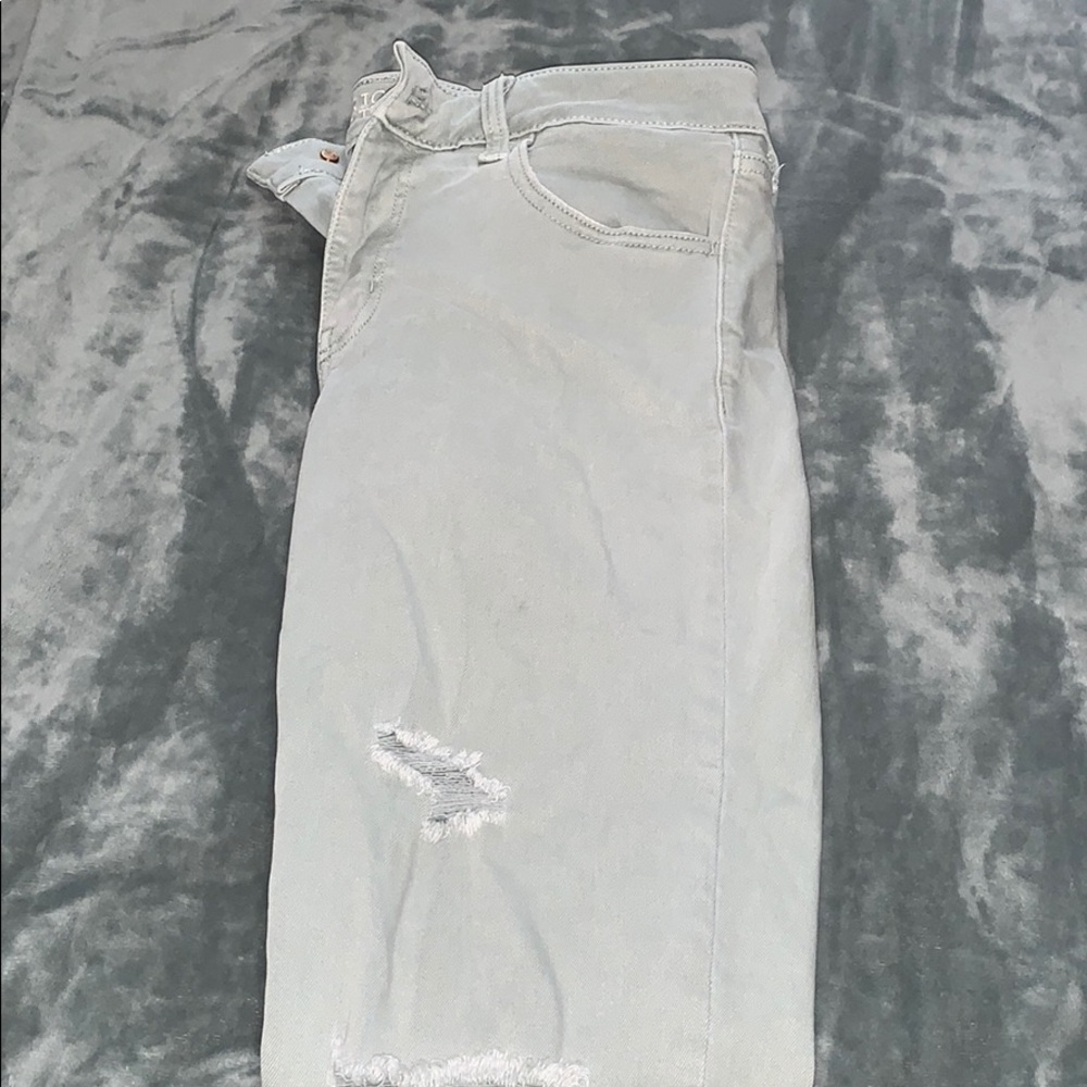 American Eagle Super Stretch jeans Distressed